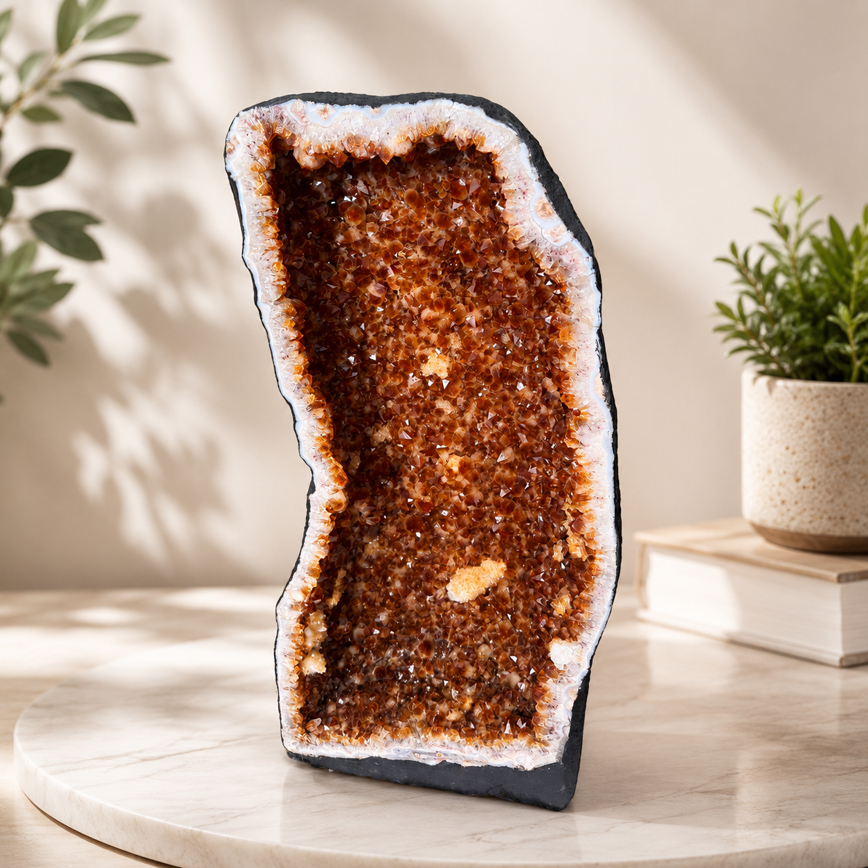 Buy Amethyst Geode Online UAE | Natural Amethyst Crystal Decor