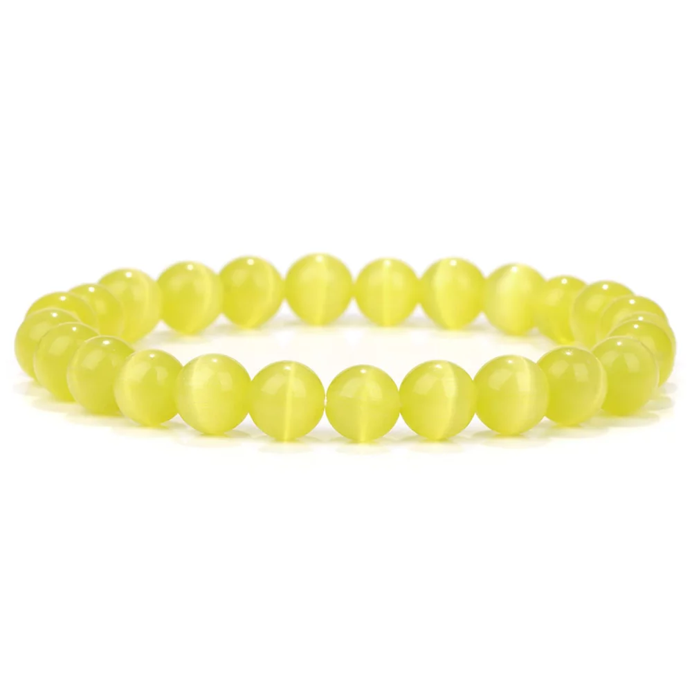 Lemon Quartz 8mm Bracelet
