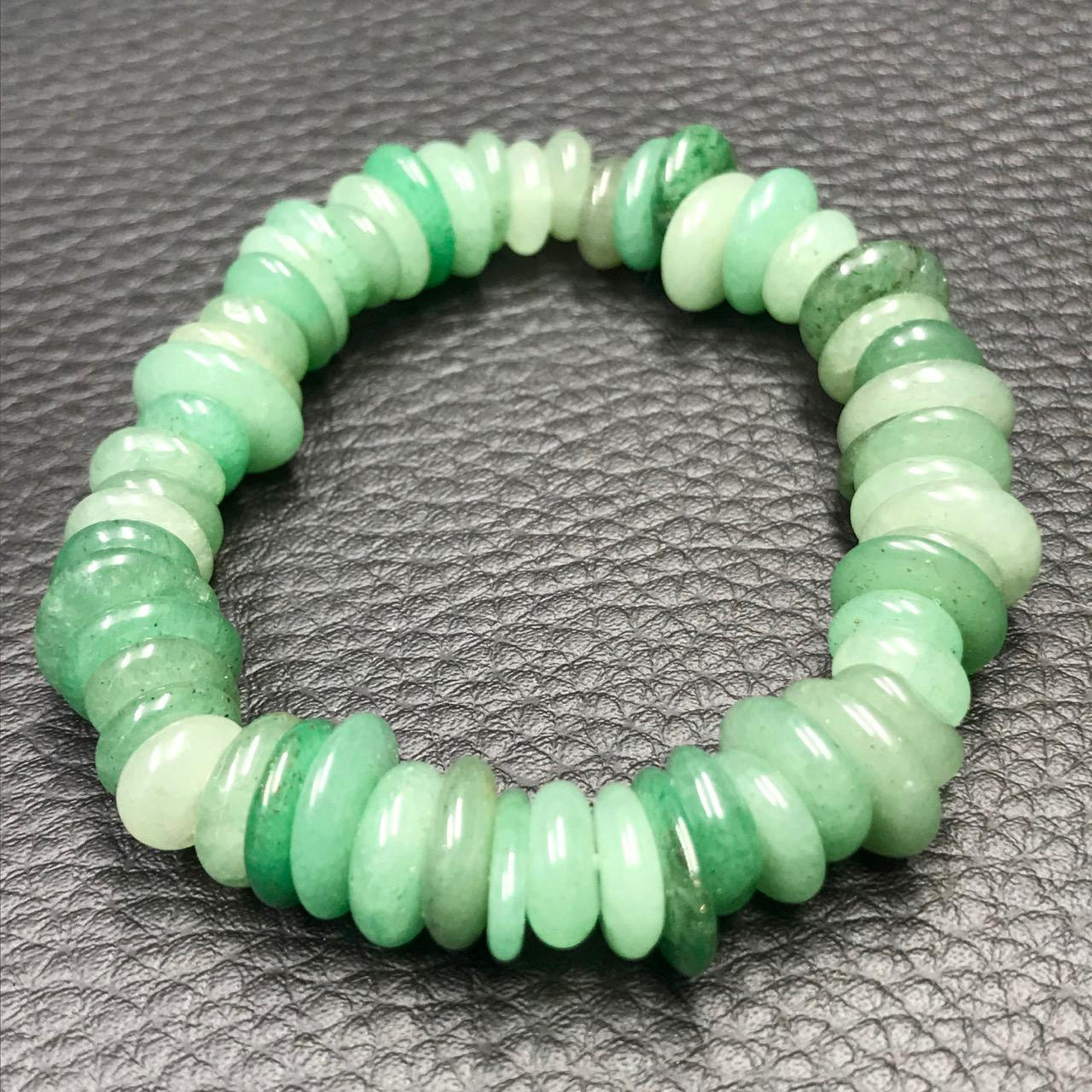 GREEN AVENTURINE TYRE BRACELET