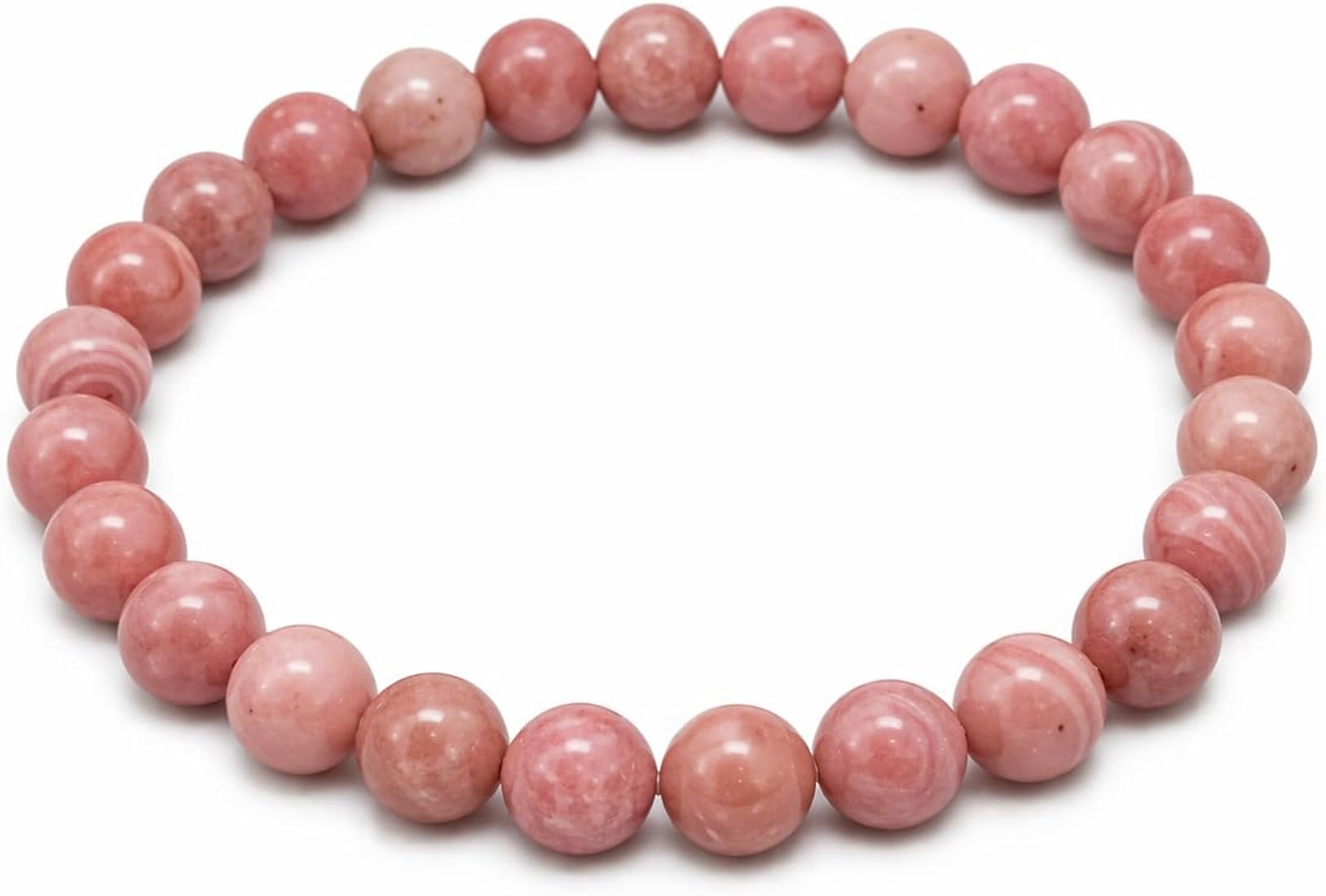 RHODOCHROSITE 8MM BRACELET