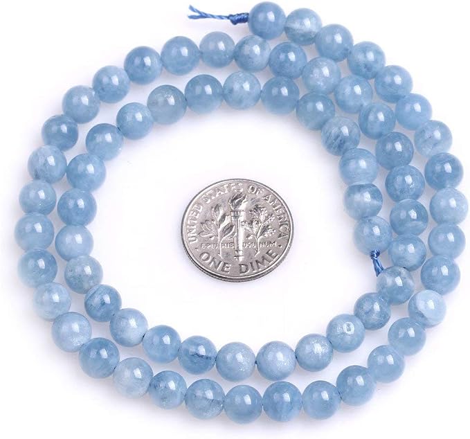 BLUE AQUAMARINE 6MM