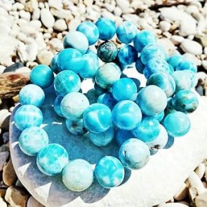 Buy Larimar Loose Gemstone per Gram Online UAE | Eleganza Gems