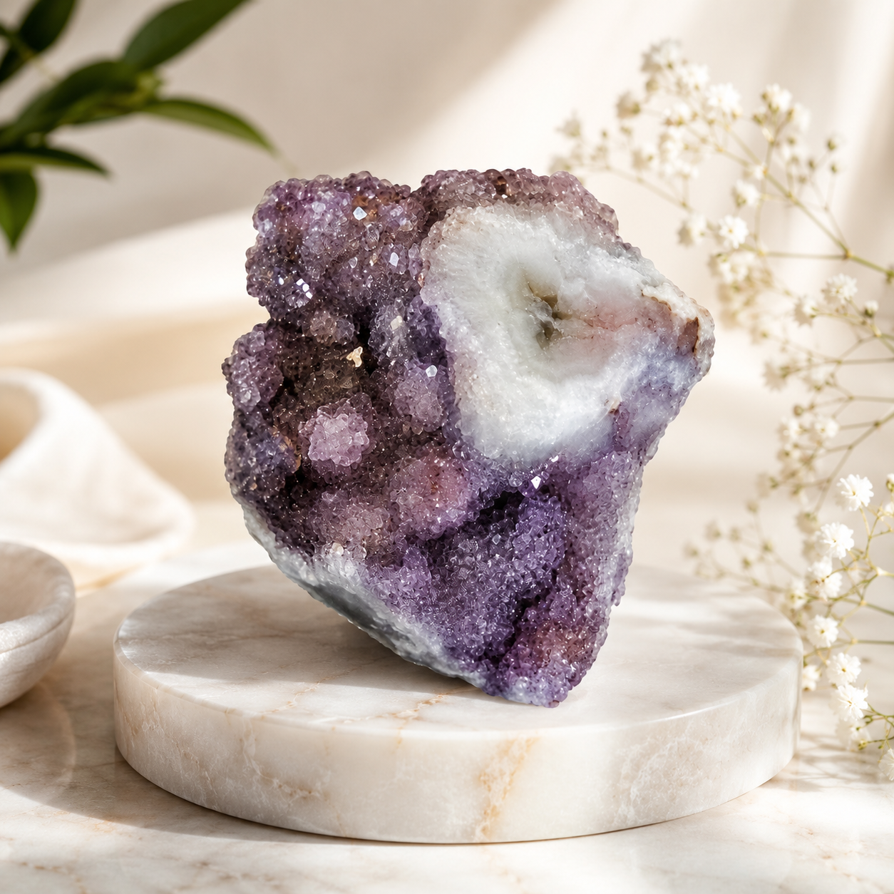 Amethyst Druze with Base – Size S5