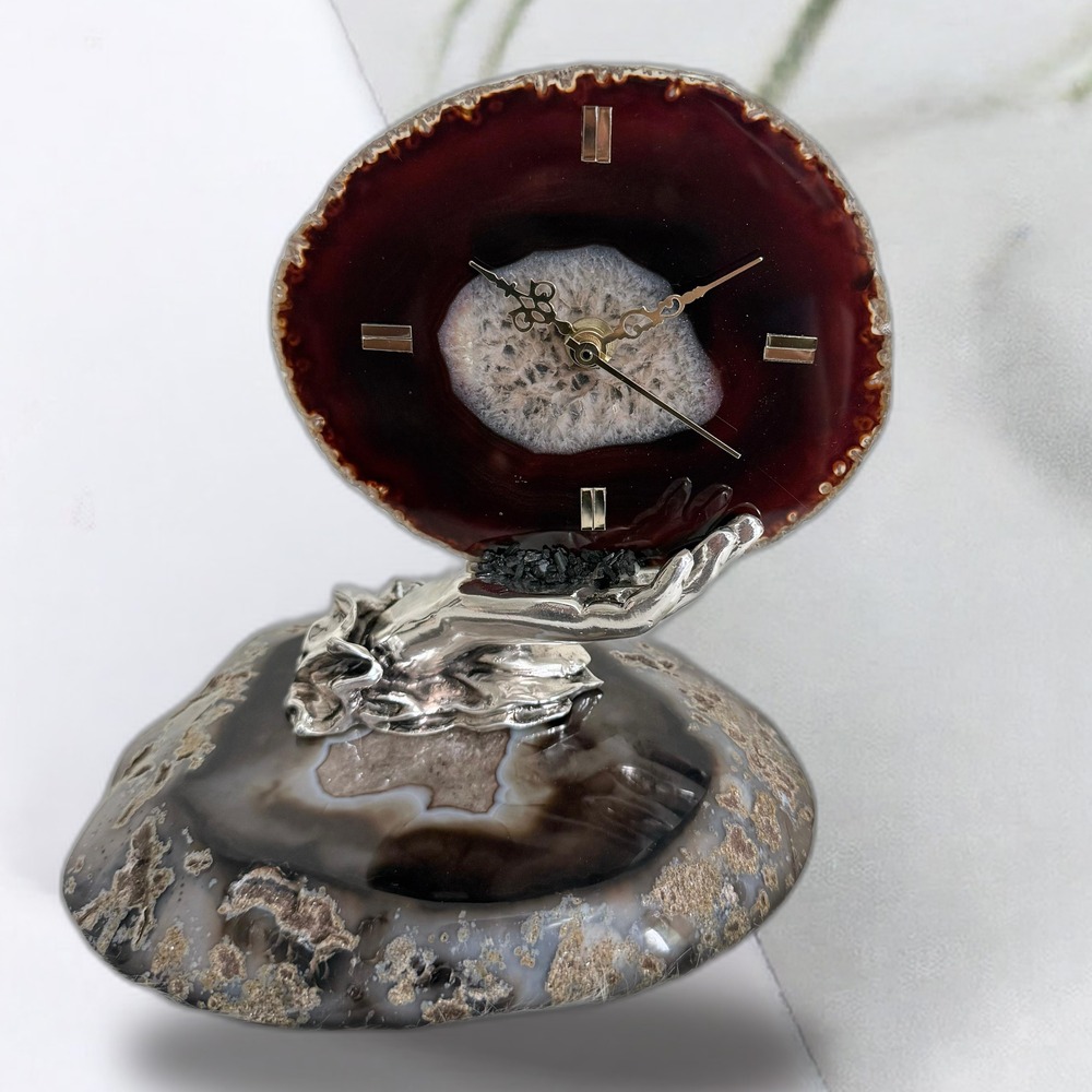 Gem Clock – Premium Gemstone Decorative Clock