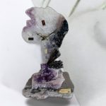 Luxury Gem Clock – Natural Gemstone Decorative Clock