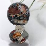 Designer Gem Clock – Luxury Natural Gemstone Table Clock