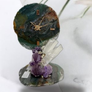 Gem Clock – Premium Gemstone Decorative Clock | Eleganza Gems