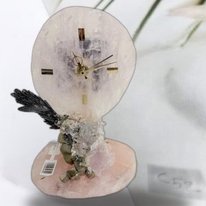 Gem Clock – Elegant Gemstone Table Clock for Luxury Home Décor | Eleganza Gems