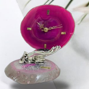Gem Clock – Luxury Gemstone Designer Clock for Elegant Spaces | Eleganza Gems