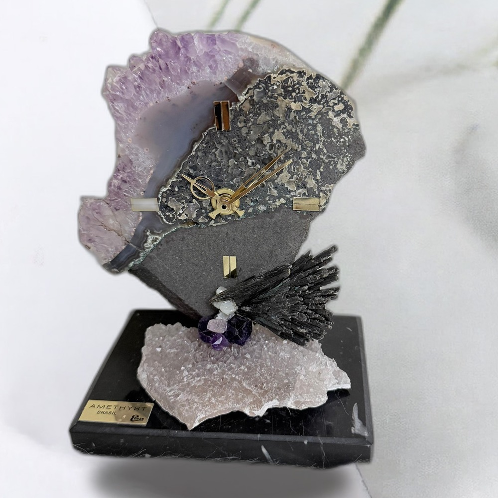 Gem Clock – Exclusive Gemstone Art Clock for Luxury Décor | Eleganza Gems