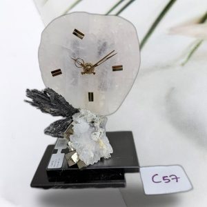 Gem Clock – Premium Gemstone Decorative Timepiece for Luxury Interiors | Eleganza Gems