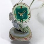 Gem Clock – Designer Gemstone Clock for Elegant Luxury Spaces | Eleganza Gems