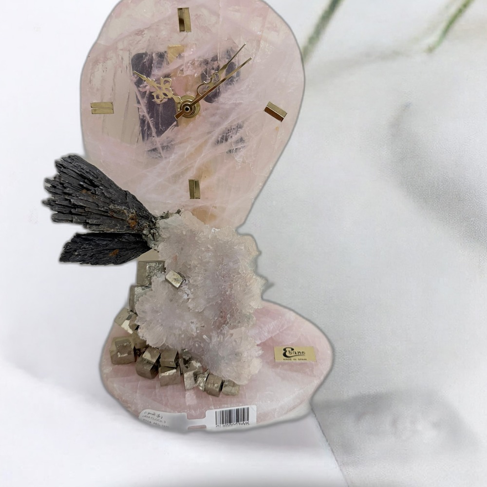Gem Clock – Premium Stone Art Clock for Luxury Home & Office Décor | Eleganza Gems