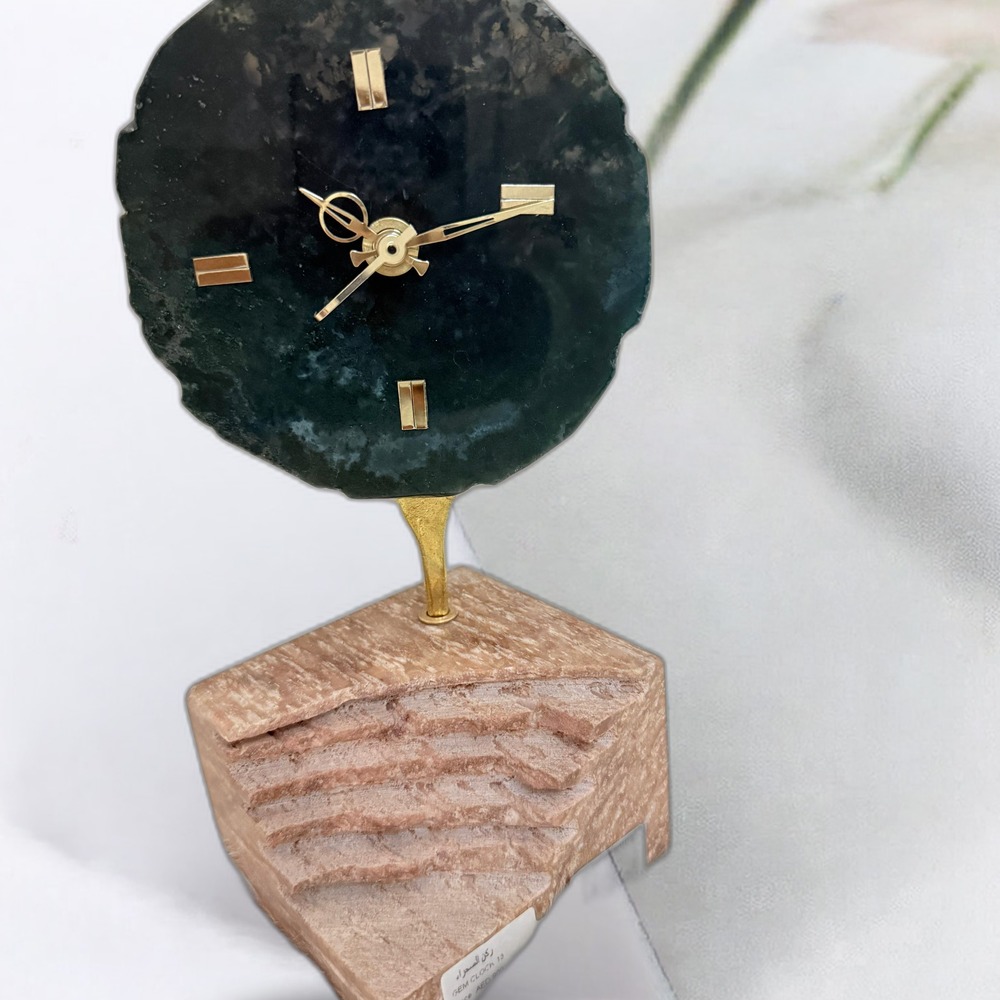 Gem Clock – Exclusive Luxury Gemstone Clock for Modern Interiors | Eleganza Gems