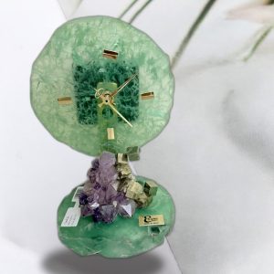 Gem Clock – Elegant Gemstone Designer Clock for Luxury Home Décor | Eleganza Gems