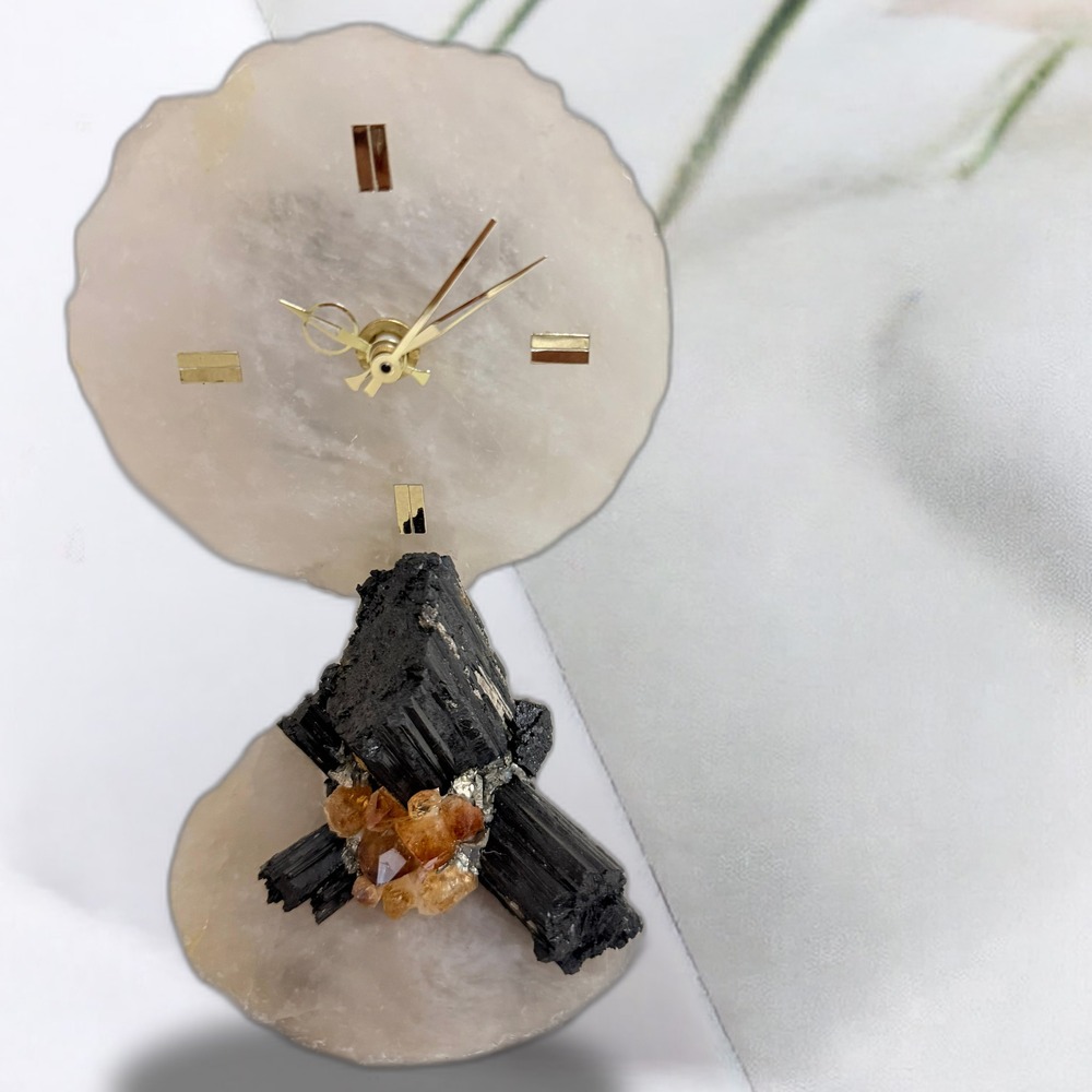 Gem Clock – Premium Gemstone Style Clock for Luxury Interior Décor | Eleganza Gems