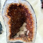 Natural Amethyst Geode Crystal Decor