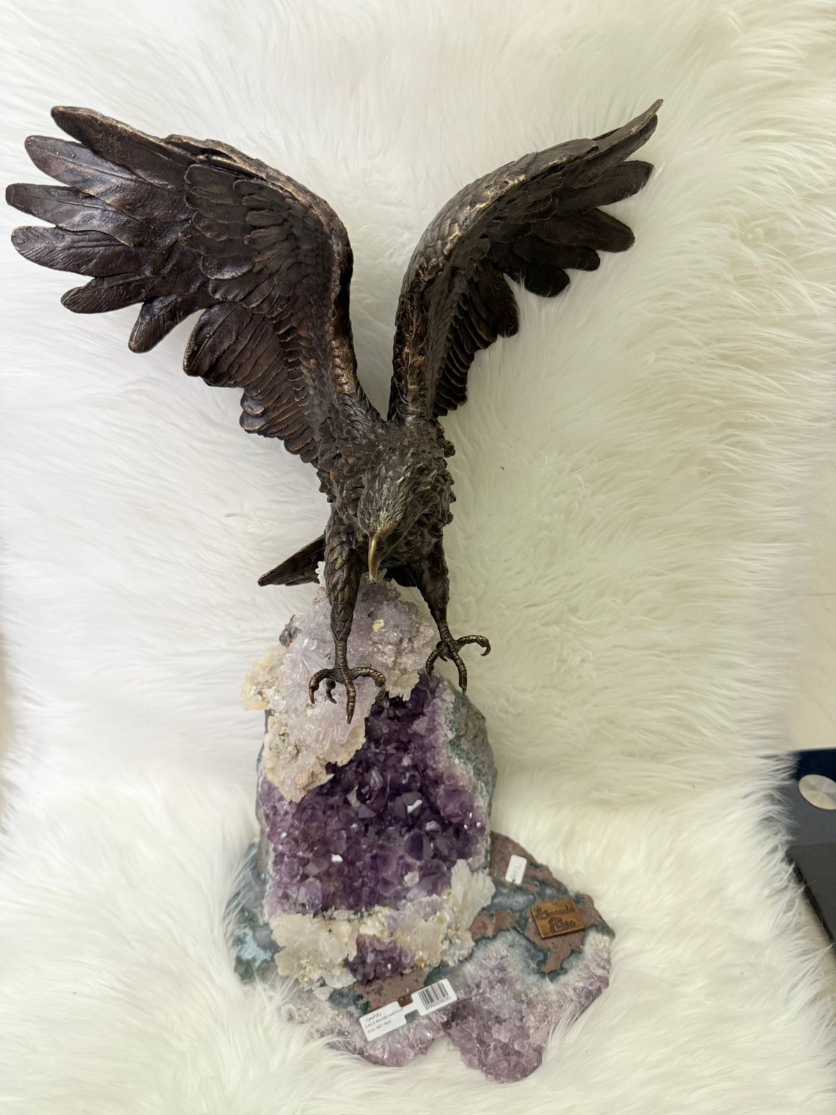 Falcon Bronze + Amethyst