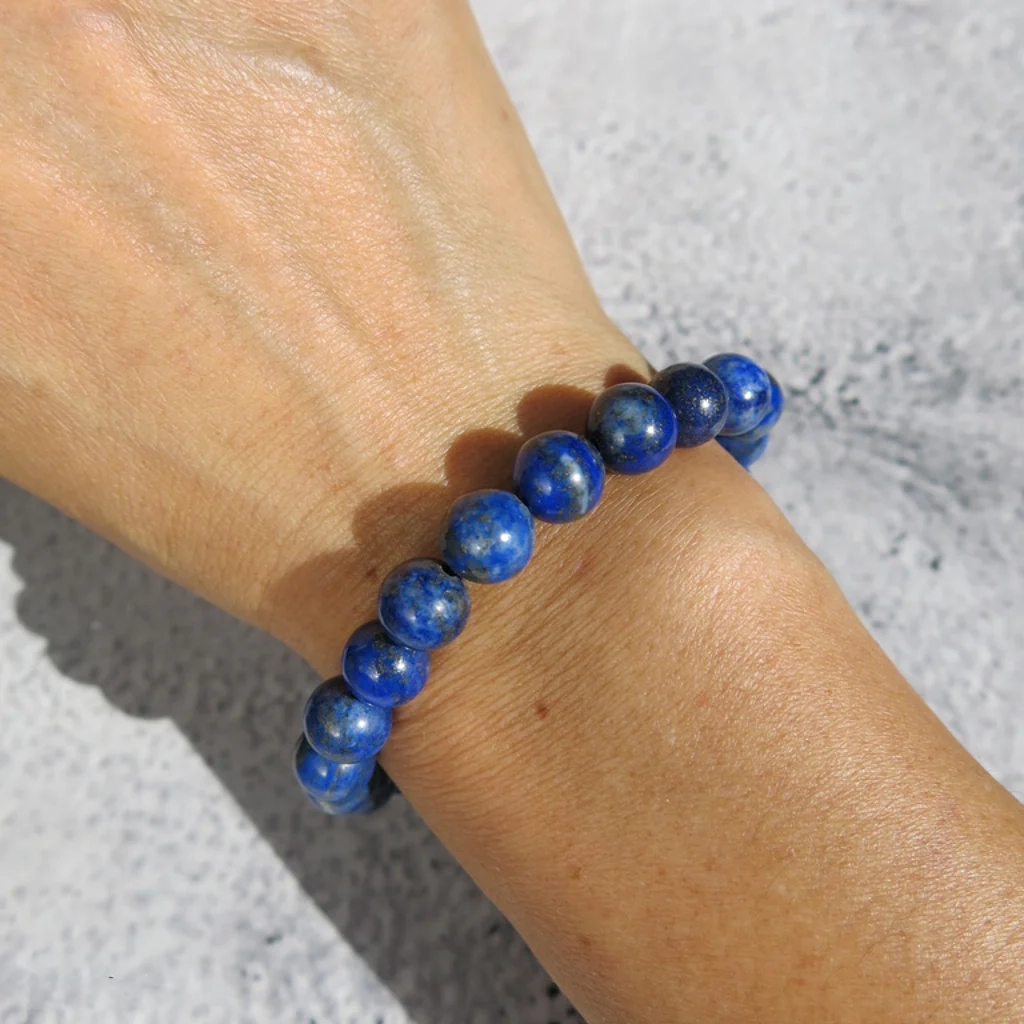 Lapis Lazuli Beaded Bracelet