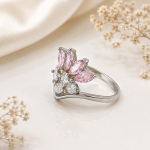 ladies silver designer ring 1