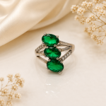 ladies silver designer ring 3