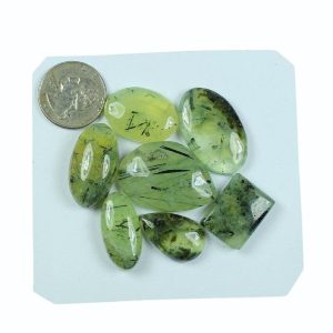 Buy Prehnite Loose Gemstone per Gram Online UAE | Eleganza Gems