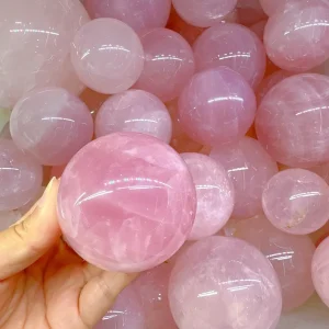 Buy Rose Quartz Extra Loose Gemstone per Gram Online UAE | Eleganza Gems
