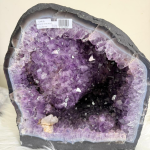 Natural Amethyst Geode Crystal – Premium Purple Quartz Decorative Stone