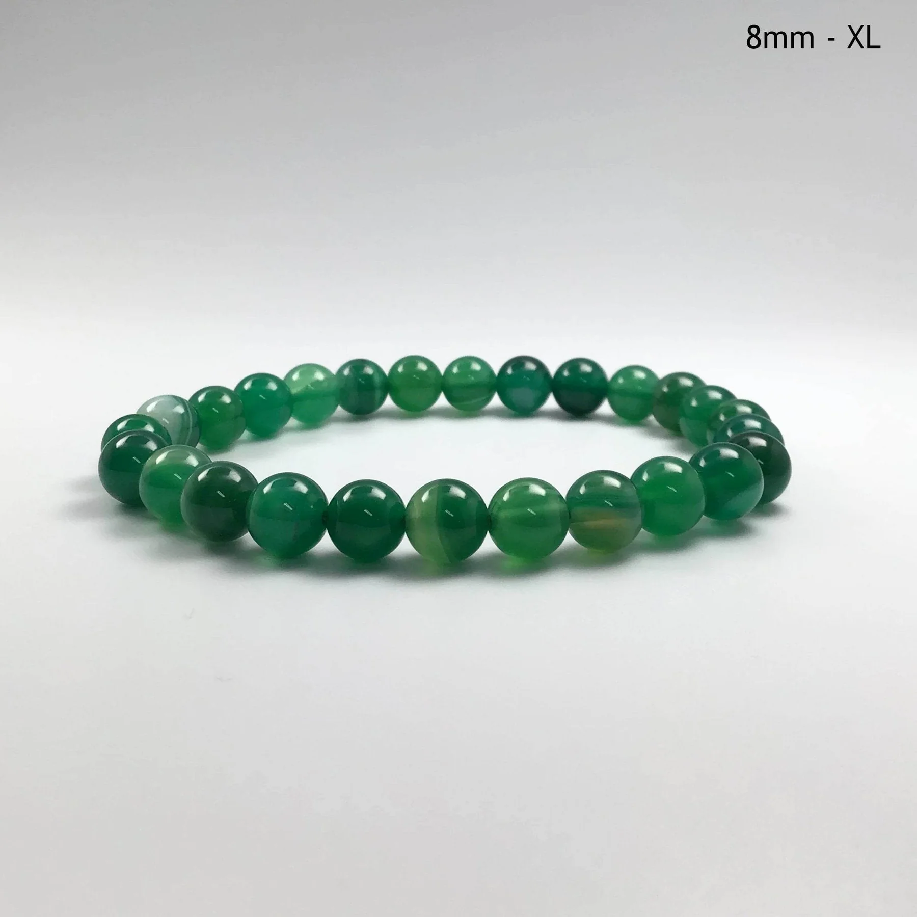 Green Agate 6MM Bracelet
