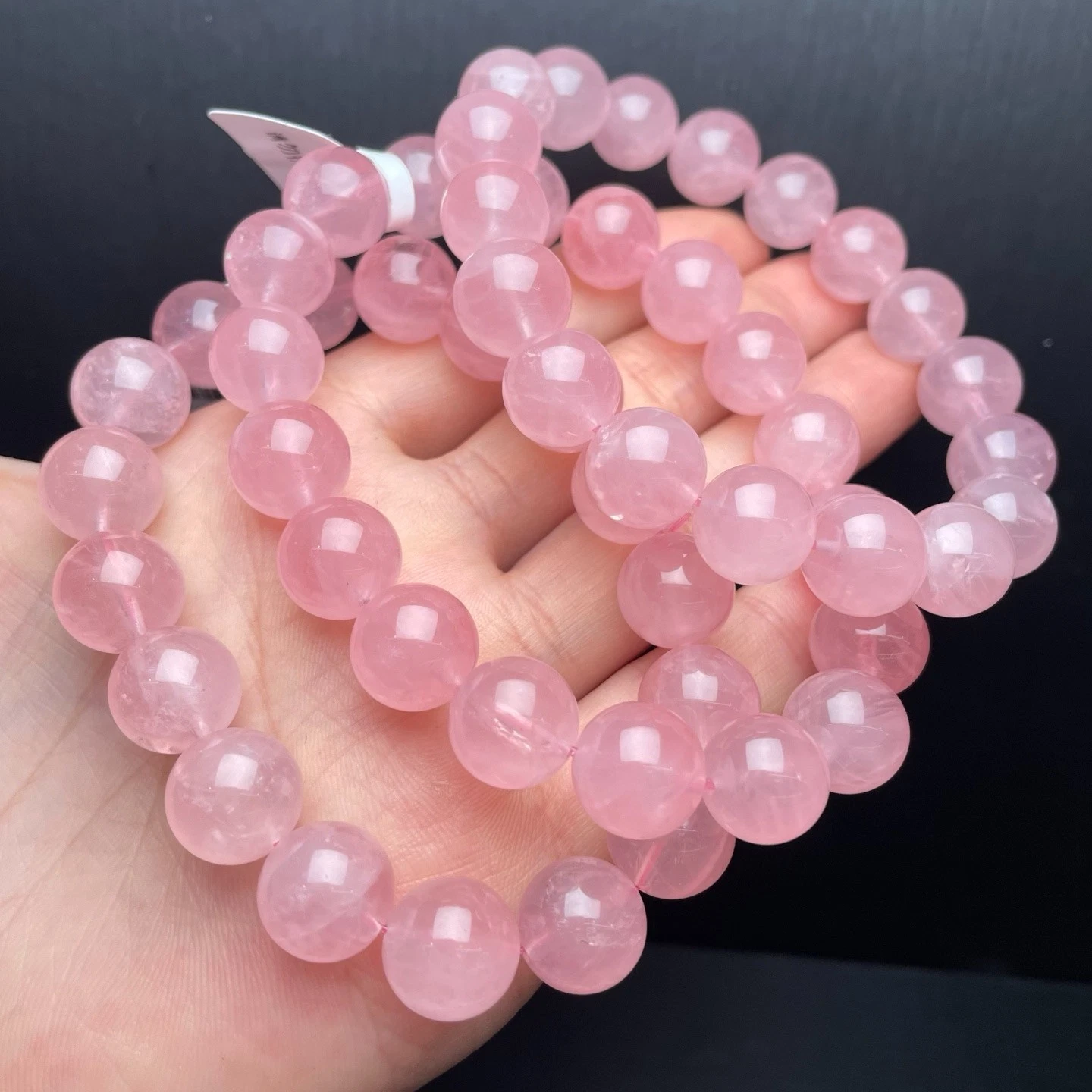 ROSE AMETHYST 9MM BRACELET