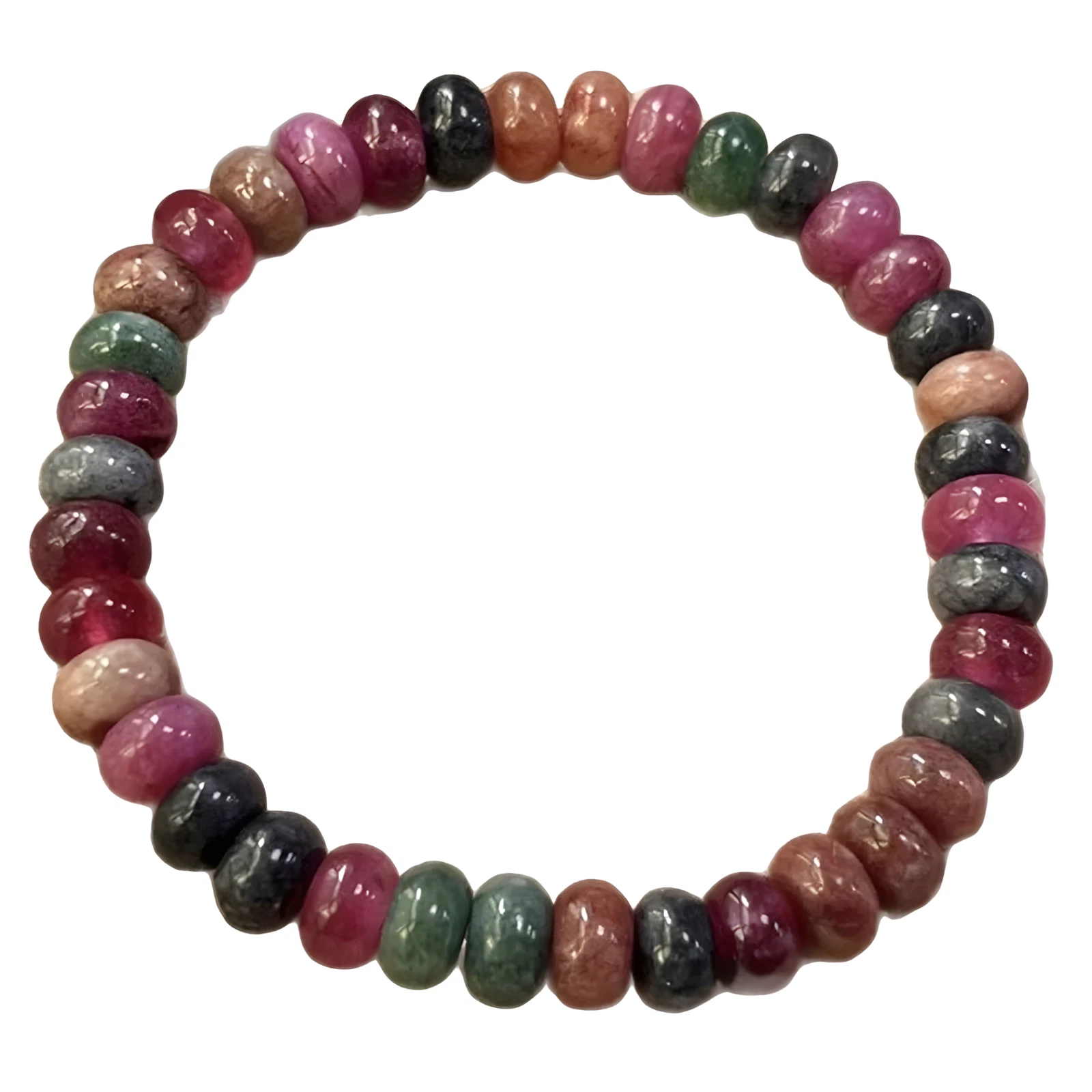 TOURMALINE MULTI 6MM BRACELET