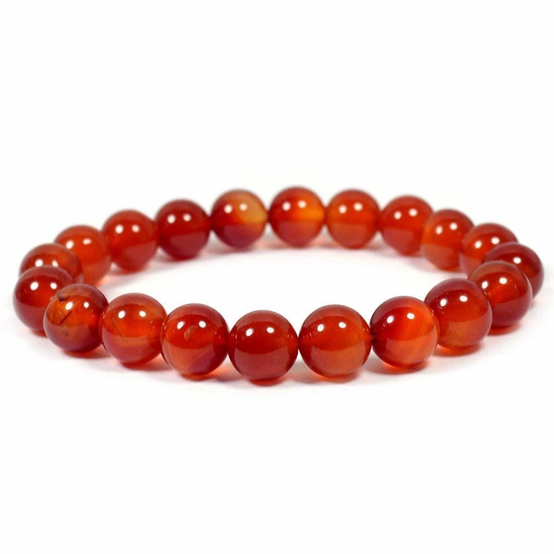 CARNELIAN 8MM BRACELET