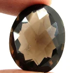 Buy Smokey Quartz-34 Loose Gemstone per Piece Online UAE | Eleganza Gems