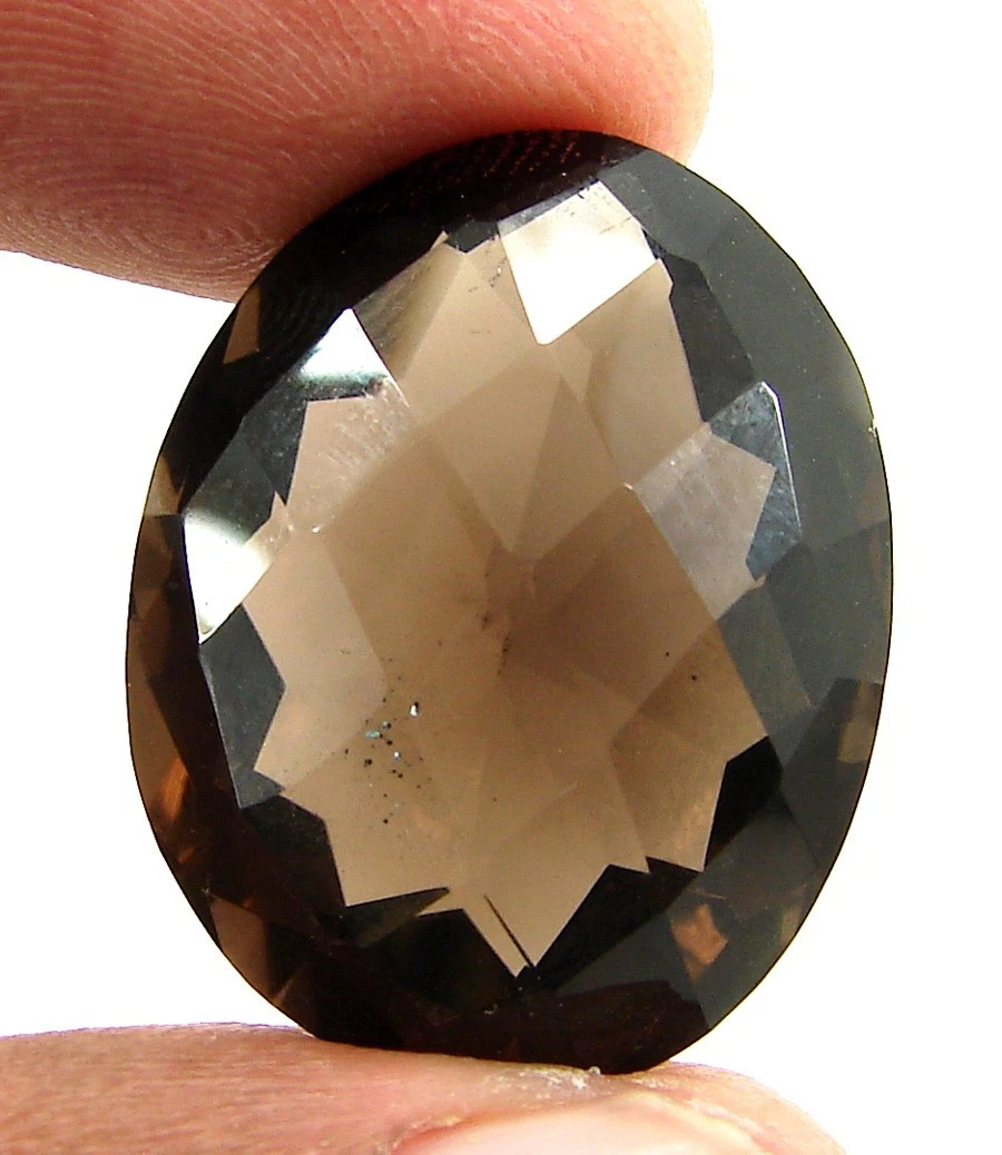 Buy Smokey Quartz-34 Loose Gemstone per Piece Online UAE | Eleganza Gems