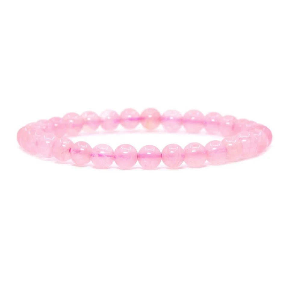 ROSE QUARTZ 6MM BRACELET