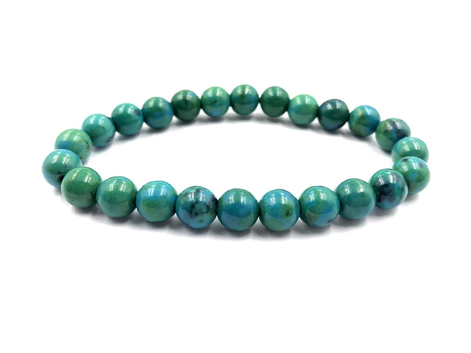CHRYSOCOLLA 8MM BRACELET