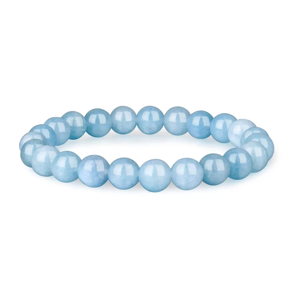 BLUE TOPAZ 6MM BRACELET