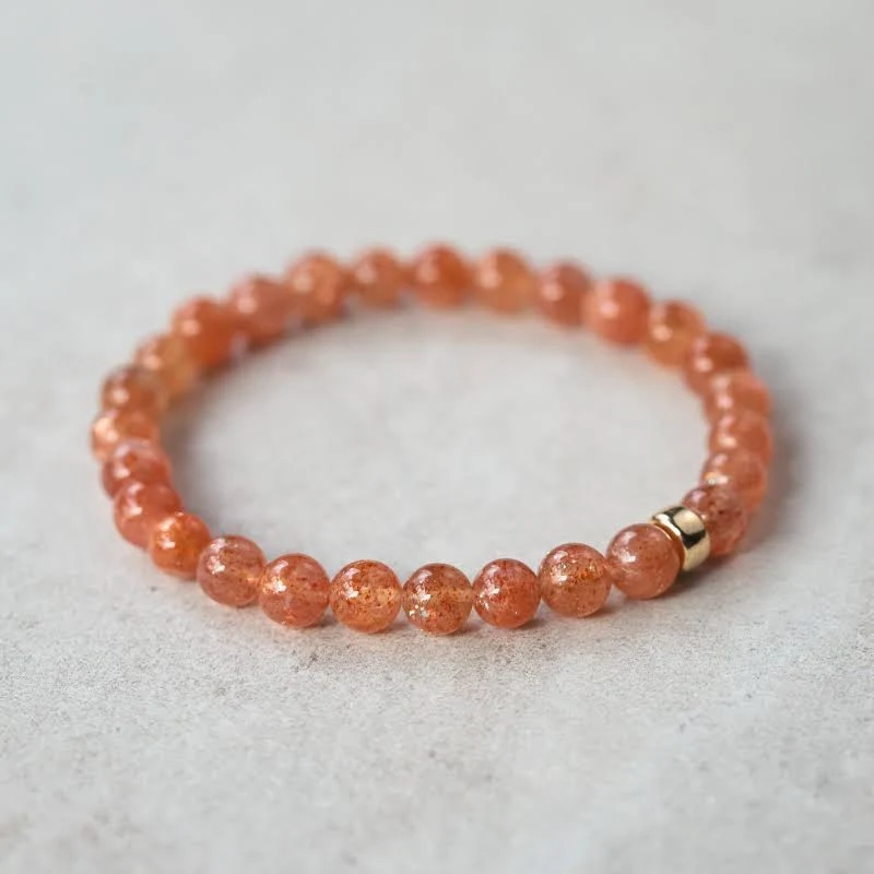 Sunstone 6mm Bracelet